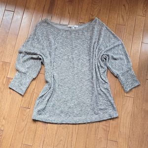 Forever 21 Sparkly Bat Wing Sweater